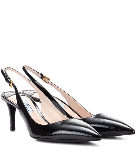 prada black heels 2014